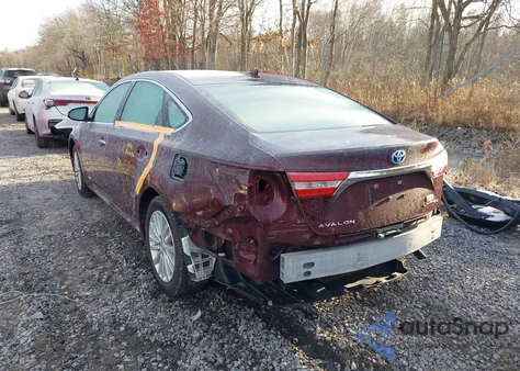 2014 Toyota Avalon Hybrid Limited z USA, uszkodzony, nr VIN 4T1BD1EB6EU023940